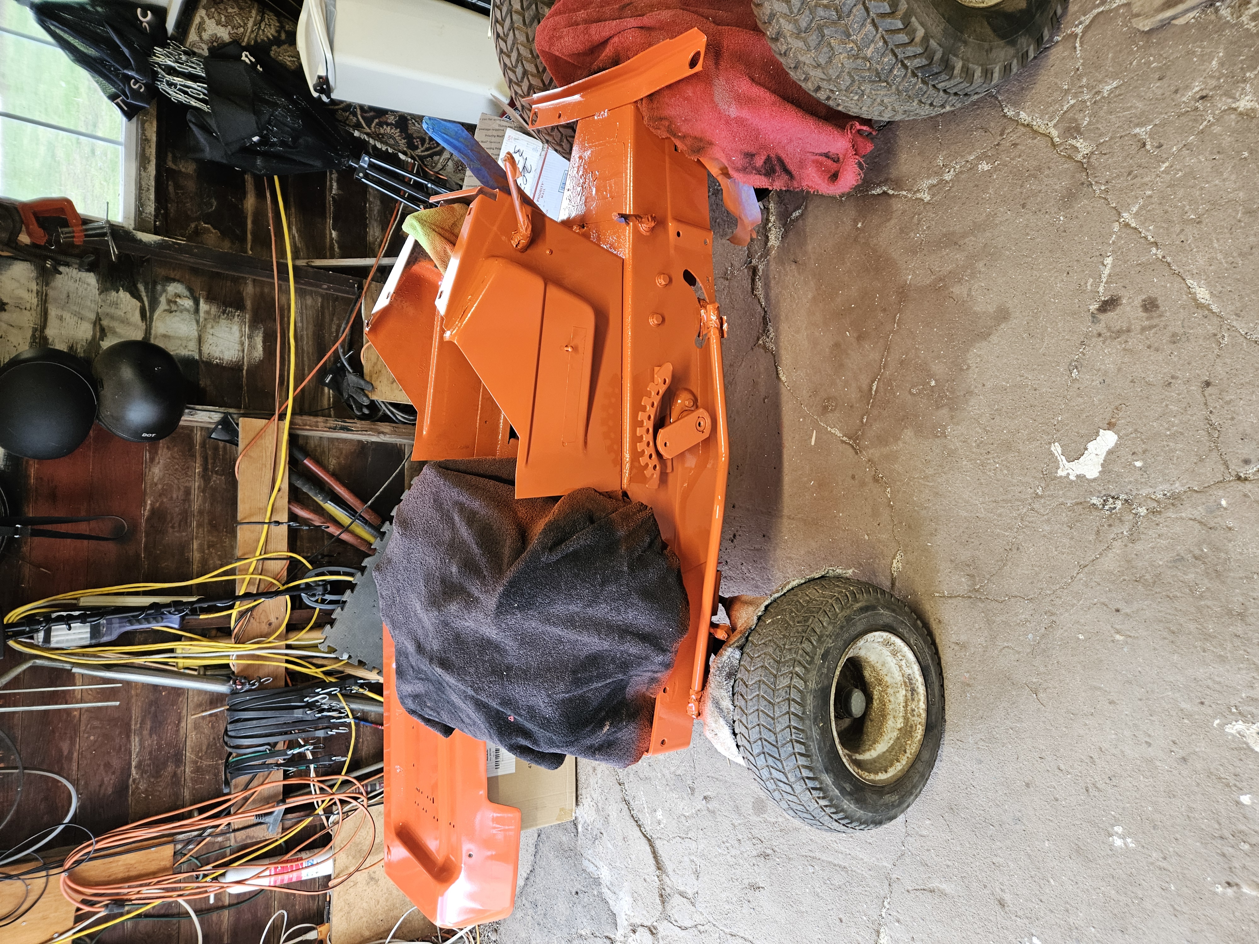 Simplicity 7016 reassembly in progress