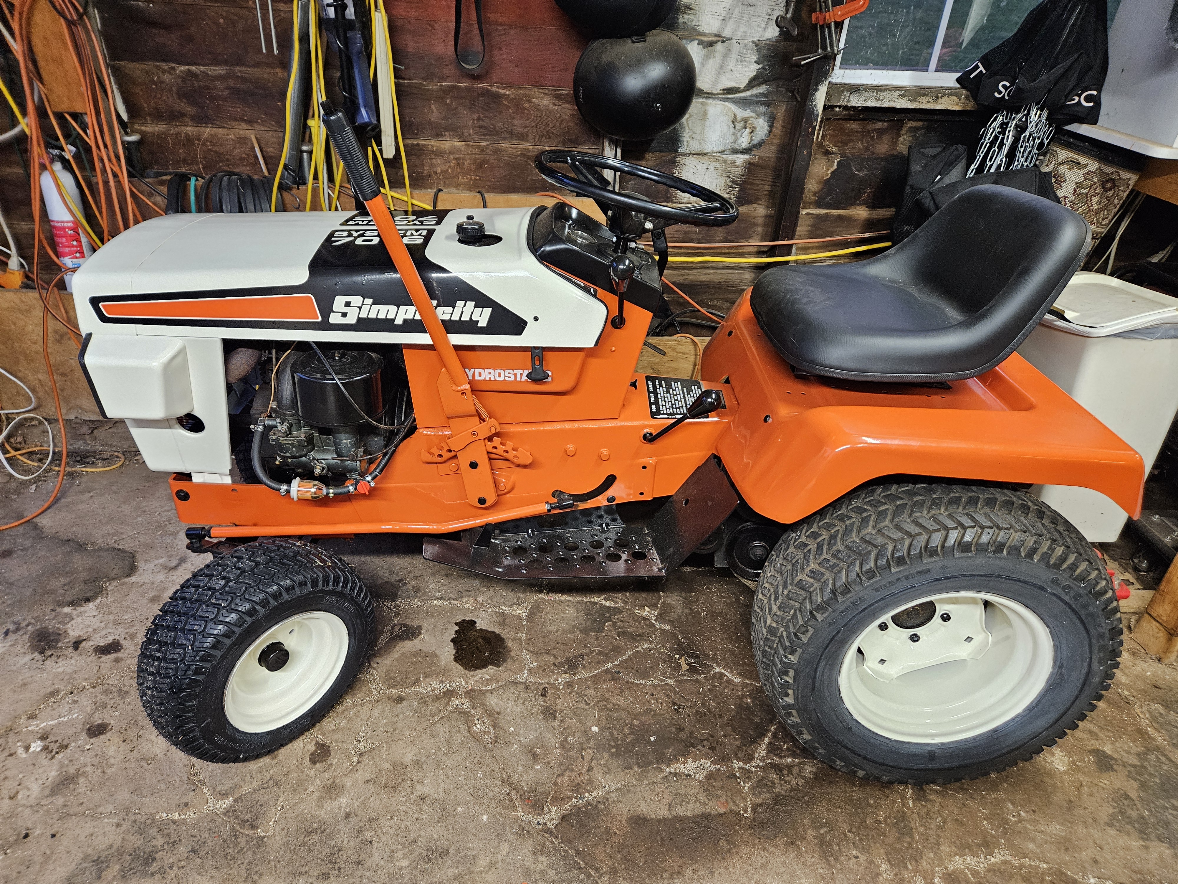 Simplicity 7016 restoration complete - side view