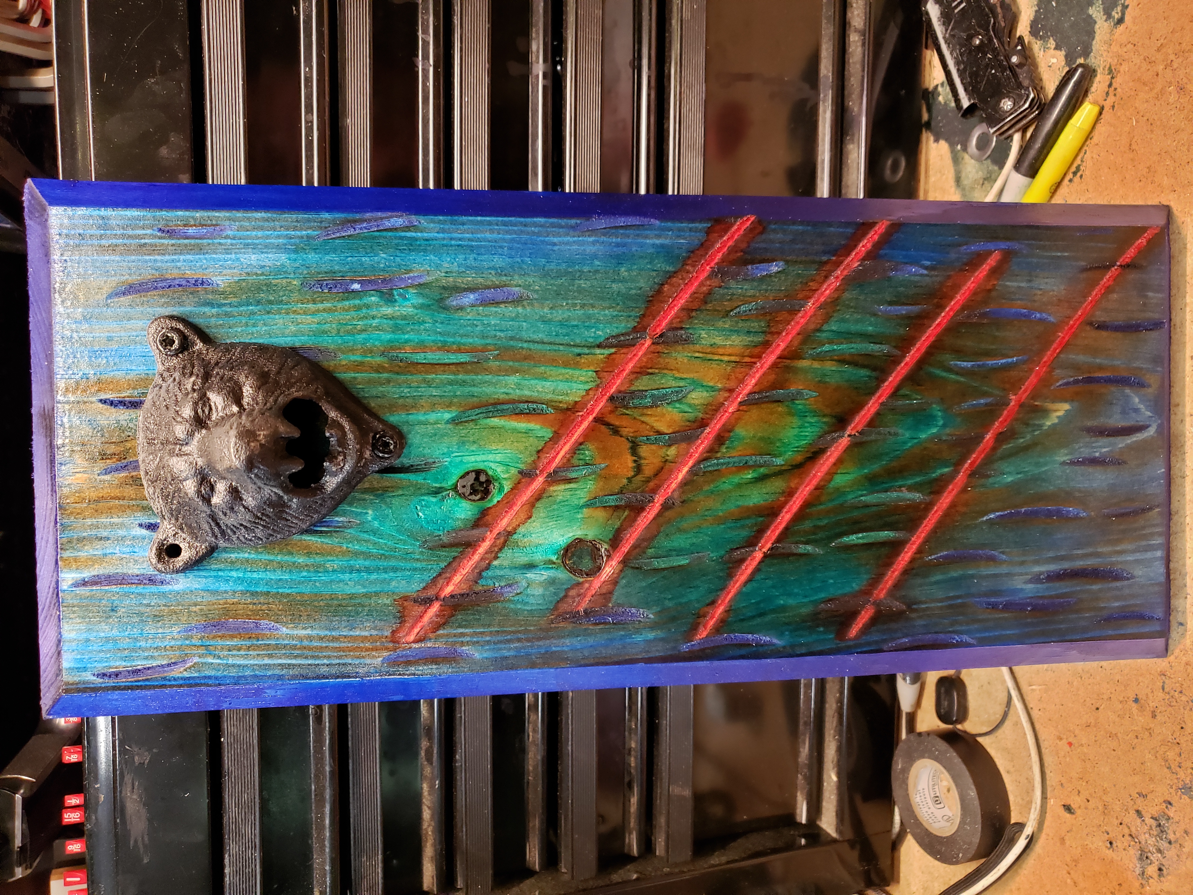 Bear claw bottle opener